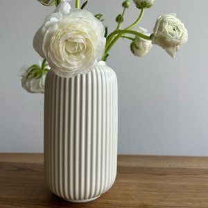 New IKEA Stilren White Vase 9"